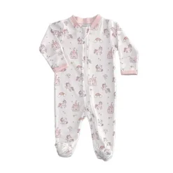 Noomie Baby Sleepwear*- Baby Unicorn World Zipper Footie