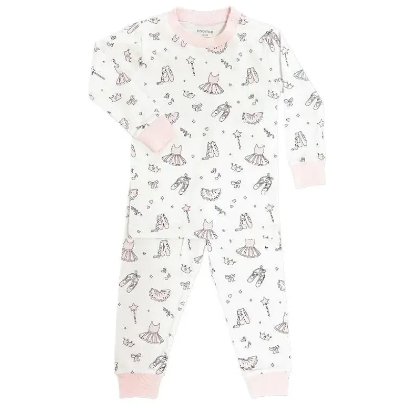 Noomie Baby Sleepwear*- Ballerina Long Sleeve Pajama Set