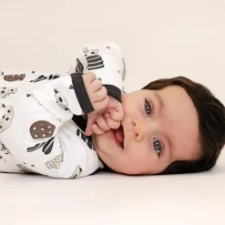 Noomie Baby Sleepwear*- Cookies Zipper Footie