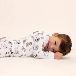 Noomie Baby Sleepwear*- Doggie Day Care Long Sleeve Pajama Set