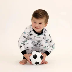 Noomie Baby Sleepwear*- Soccer Long Sleeve Pajama Set