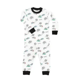 Noomie Baby Sleepwear*- Soccer Long Sleeve Pajama Set