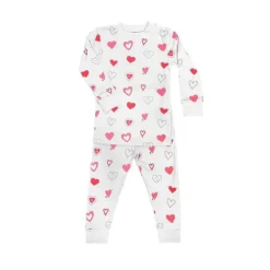 Noomie Baby Sleepwear*- Two Piece Pajama Valentine Hearts