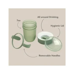 Nouka Straw, Sippy & Training Cups|Dishes, Utensils & Food Containers*- All Around Cup, Soft Sand