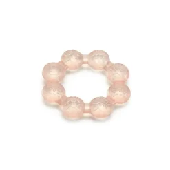 Nouka Rattles & Teethers|Toys For 0-12 Months*- Cooling Ring Teether, Soft Blush