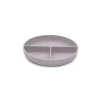 Nouka Plates & Bowls|Dishes, Utensils & Food Containers*- Divided Plate With Suction, Bloom