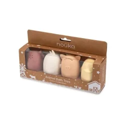 Nouka Bath Toys*- Farm Animal Bath Toys Earth Set