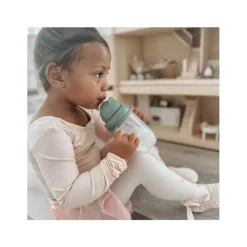 Nouka Straw, Sippy & Training Cups|Dishes, Utensils & Food Containers*- Non- Spill Weighted Straw Cup 9 Oz, Soft Sand