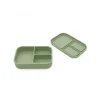 Nouka Lunch Boxes & Bags|Lunch Box*- Small Silicone Sealed Snack Box, Leaf