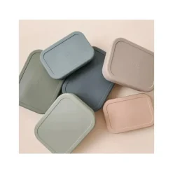 Nouka Lunch Boxes & Bags|Lunch Box*- Small Silicone Sealed Snack Box, Leaf