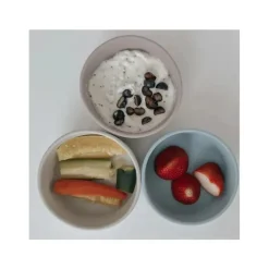 Nouka Plates & Bowls|Dishes, Utensils & Food Containers*- Suction Bowl, Lily Blue