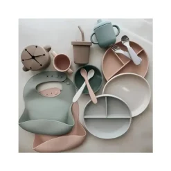 Nouka Plates & Bowls|Dishes, Utensils & Food Containers*- Suction Bowl, Lily Blue