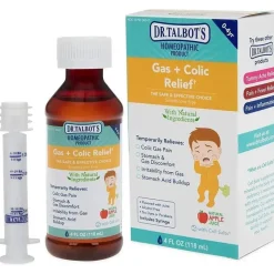 Nuby Pain & Fever Relief*- 4 Oz Homeopathic Dr Talbots Mucus And Cold Relief