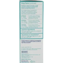 Nuby Pain & Fever Relief*- 4 Oz Homeopathic Dr Talbots Mucus And Cold Relief