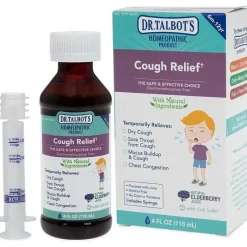 Nuby Cough & Cold*- 4 Oz Homeopathic Dr Talbots Cough Relief