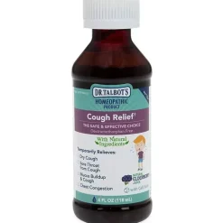 Nuby Cough & Cold*- 4 Oz Homeopathic Dr Talbots Cough Relief