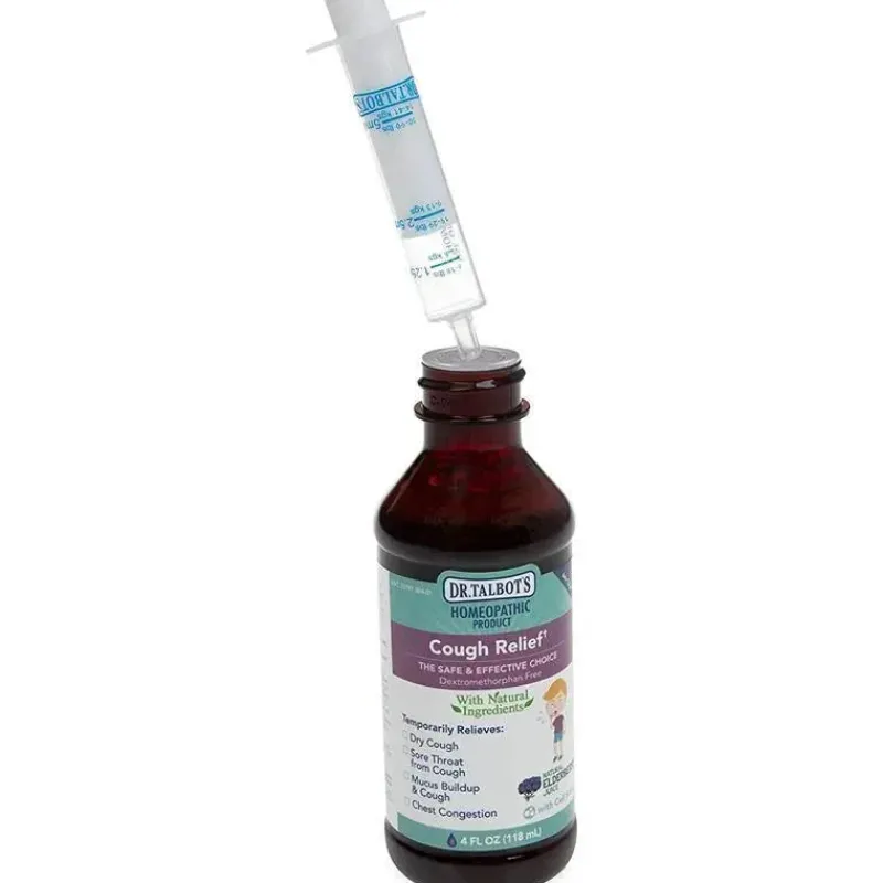 Nuby Cough & Cold*- 4 Oz Homeopathic Dr Talbots Cough Relief