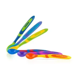 Nuby Utensils & Accessories|Dishes, Utensils & Food Containers*- 6 Pk Long Handle Wearing Spoons