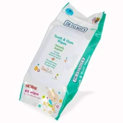 Nuby Oral & Nasal Care*- All Natural Baby Tooth & Gum Wipes 48Ct