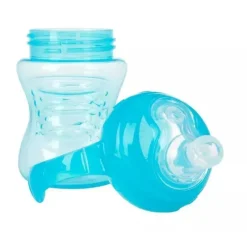Nuby Straw, Sippy & Training Cups|Dishes, Utensils & Food Containers*- Boy No Spill Super Spout Trainer Cup 8Oz, Bright Blue