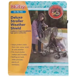 Nuby Weather Shields & Nets*- Deluxe Stroller Weather Shield