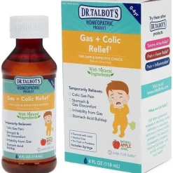 Nuby Pain & Fever Relief*- Dr Talbots 4 Oz Homeopathic Gas And Colic Relief