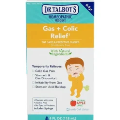 Nuby Pain & Fever Relief*- Dr Talbots 4 Oz Homeopathic Gas And Colic Relief