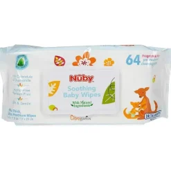 Nuby Cleaning*- Dr Talbots 8 Pk 64 Ct Unscented Baby Wipes