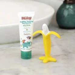 Nuby Oral & Nasal Care*- Dr. Talbot's Banana Brush Toddler Toothpaste Combo