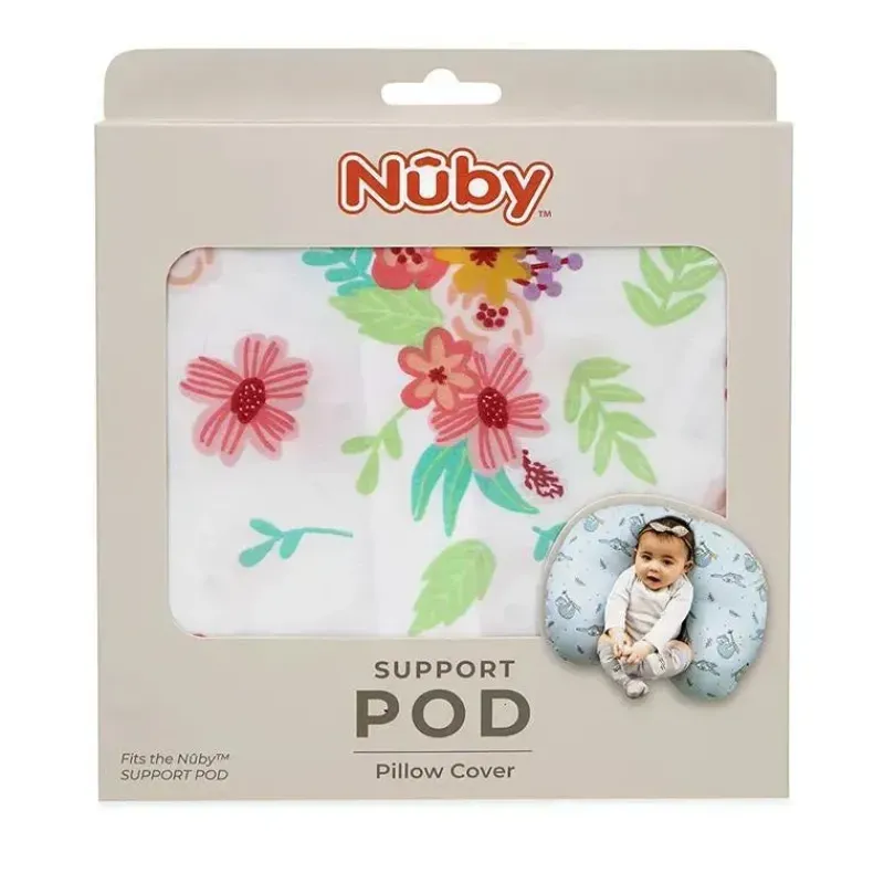 Nuby Nursing Pillows*- Dr Talbots Bright Floral Print Nursing Pillow Cover Set