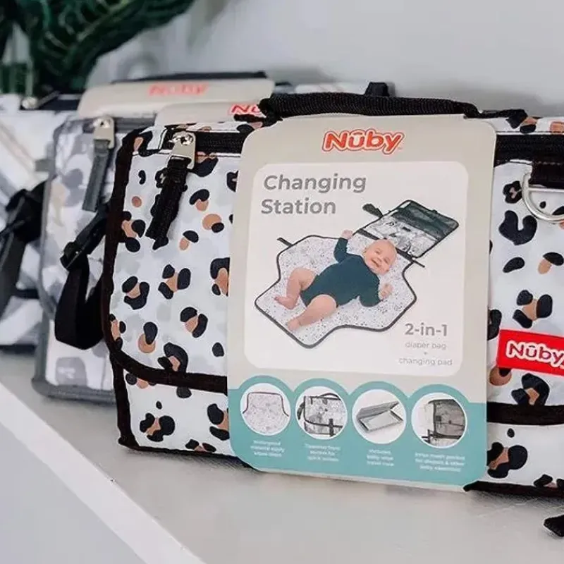 Nuby Changing Pads & Covers*- Dr Talbots Classic Leopard Print Changing Pad, With Case