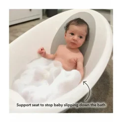 Nuby Bath Tubs & Seats*- Dr. Talbot's Compact Tub With Rinse Cup, Gray