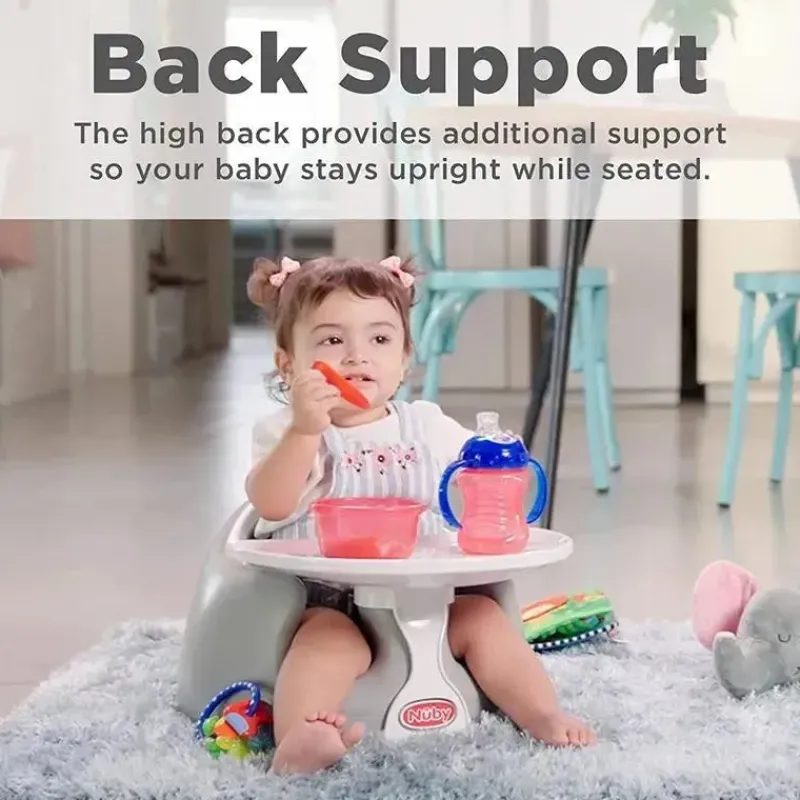 Nuby Seats & Booster Chairs*- Dr. Talbot's Foam Booster Seat, Gray
