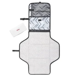 Nuby Changing Pads & Covers*- Dr. Talbot's Portable Changing Pad Chevron with Case