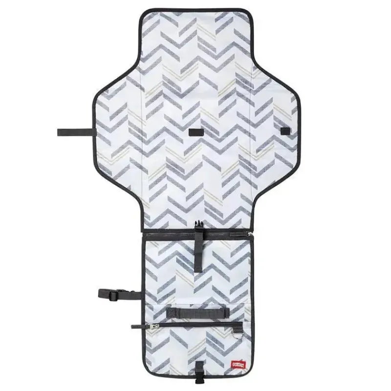 Nuby Changing Pads & Covers*- Dr. Talbot's Portable Changing Pad Chevron with Case