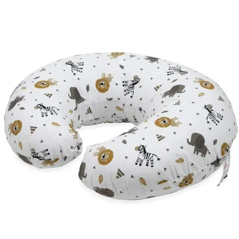 Nuby Pillows & Head Support*- Dr. Talbot's Support Pod Infant and Breastfeeding Nursing Pillow | Zoo Animals