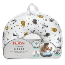 Nuby Pillows & Head Support*- Dr. Talbot's Support Pod Infant and Breastfeeding Nursing Pillow | Zoo Animals
