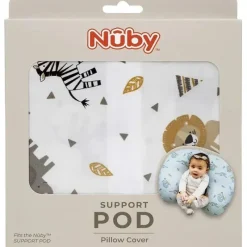 Nuby Nursing Pillows*- Dr Talbots Zoo Animal Print Nursing Pillow Cover Set