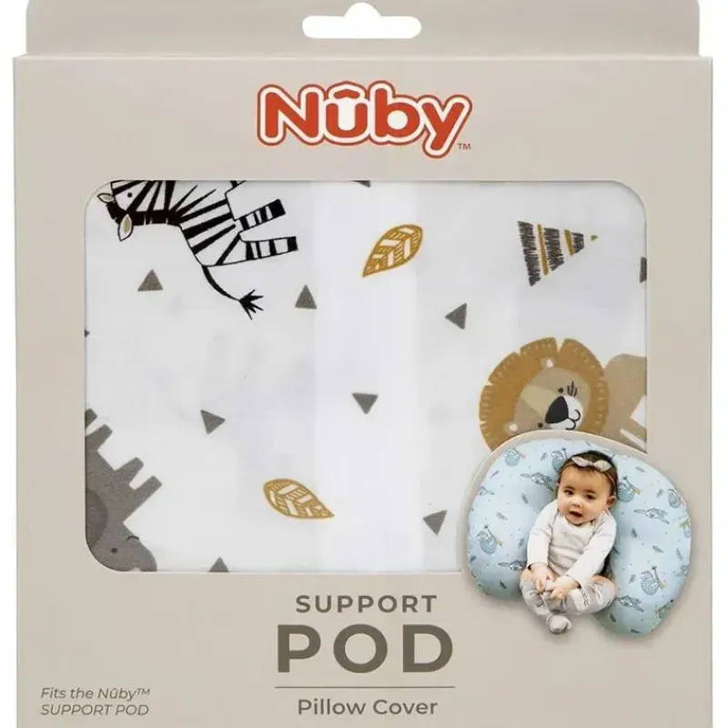 Nuby Nursing Pillows*- Dr Talbots Zoo Animal Print Nursing Pillow Cover Set