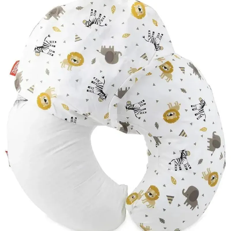 Nuby Nursing Pillows*- Dr Talbots Zoo Animal Print Nursing Pillow Cover Set
