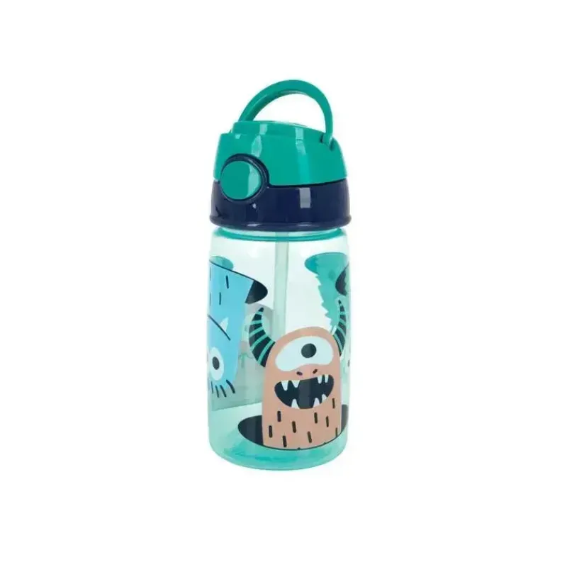 Nuby Water Bottle|Dishes, Utensils & Food Containers*- Flip-It Active In Staw Bottle, Colors May Vary | 1-pack