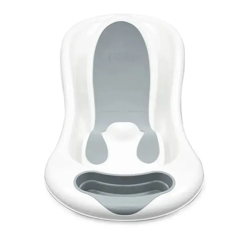 Nuby Bath Tubs & Seats*- Gray Baby Bathtub With Eva Foam