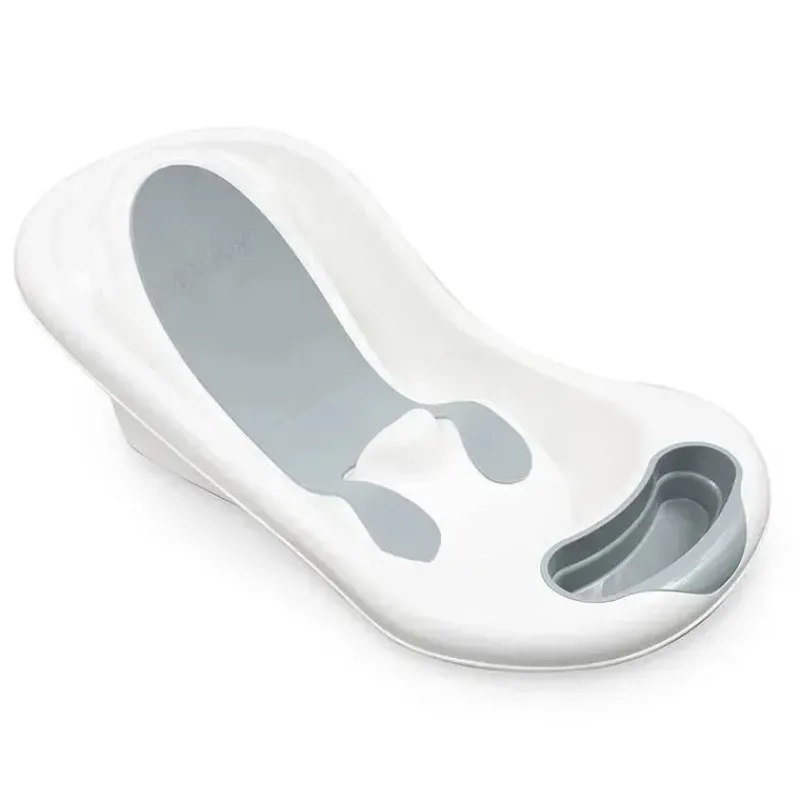 Nuby Bath Tubs & Seats*- Gray Baby Bathtub With Eva Foam