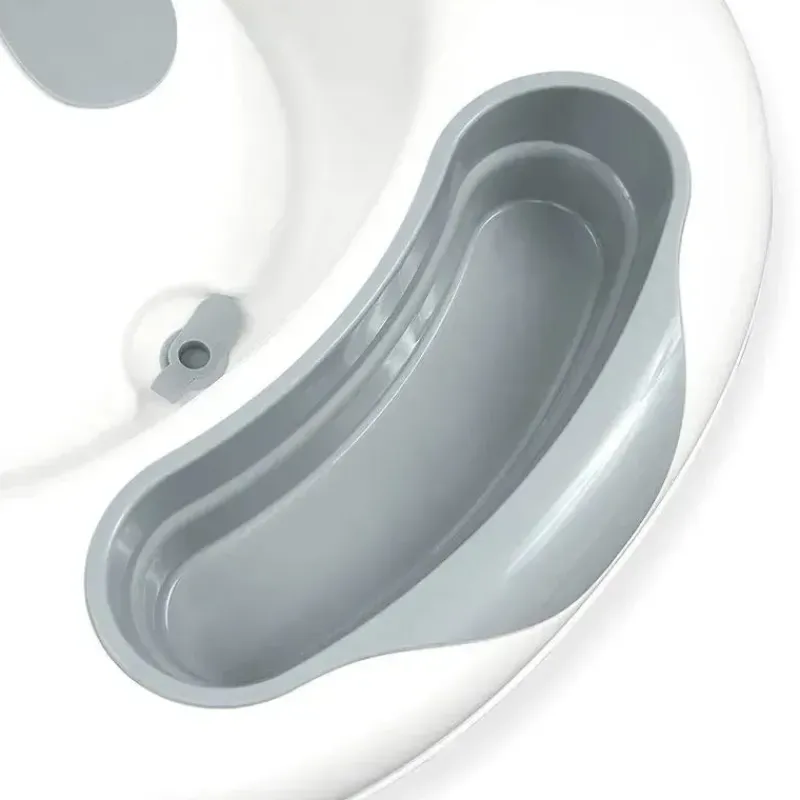 Nuby Bath Tubs & Seats*- Gray Baby Bathtub With Eva Foam