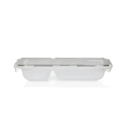 Nuby Plates & Bowls|Dishes, Utensils & Food Containers*- Insulated Stainless Steel Travel Lunch Box, White