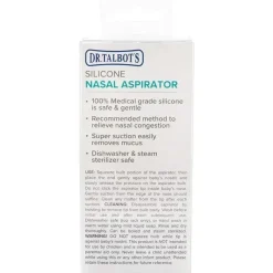 Nuby Oral & Nasal Care*- Large Bulb Nasal Aspirator With Hygienic Case