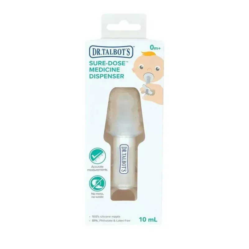Nuby Medicine Dispenser*- 10Ml Medicine Syringe Kit 10Ml Medicine Syringe Kit