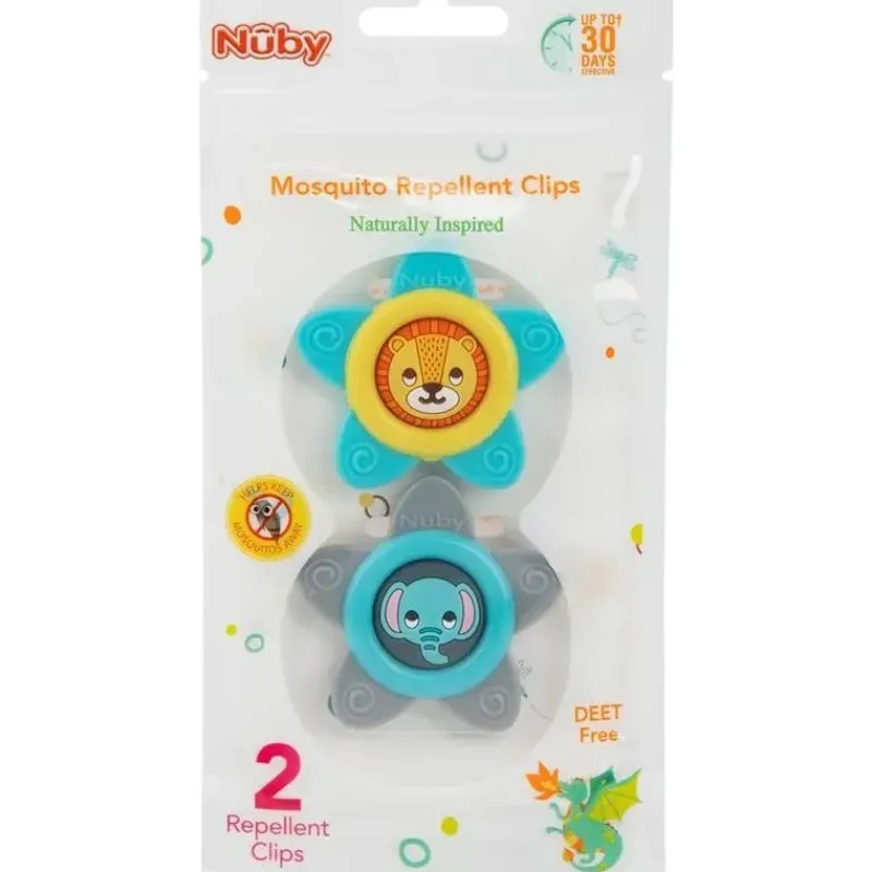 Nuby Skin Treatments*- Mosquito Clips For Baby & Toddler
