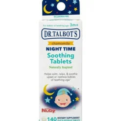 Nuby Medicine Dispenser*- Night Time Chamomile Soothing Tablets