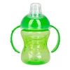 Nuby Straw, Sippy & Training Cups|Dishes, Utensils & Food Containers*- No Spill Super Spout Trainer Cup 8Oz, Bright Green